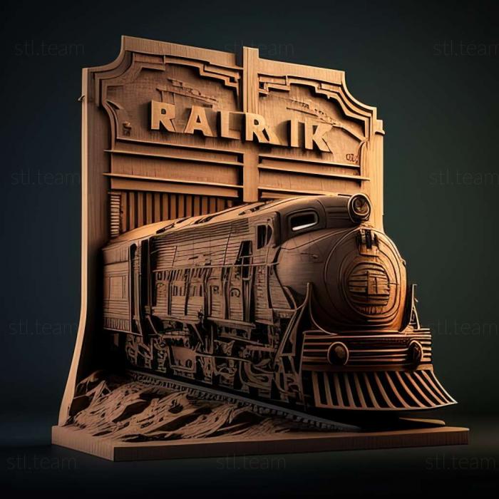 3D модель Гра Rail Simulator Official Expansion Pack (STL)